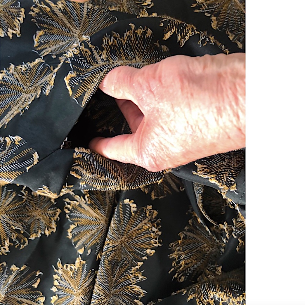 Desert Flower Jacquard Midi Dress Akris punto - Picture 9 of 16